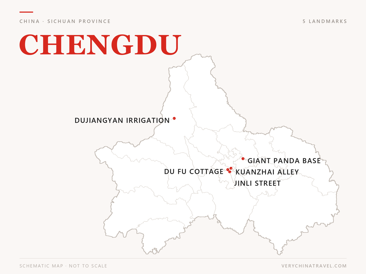 Chengdu location map